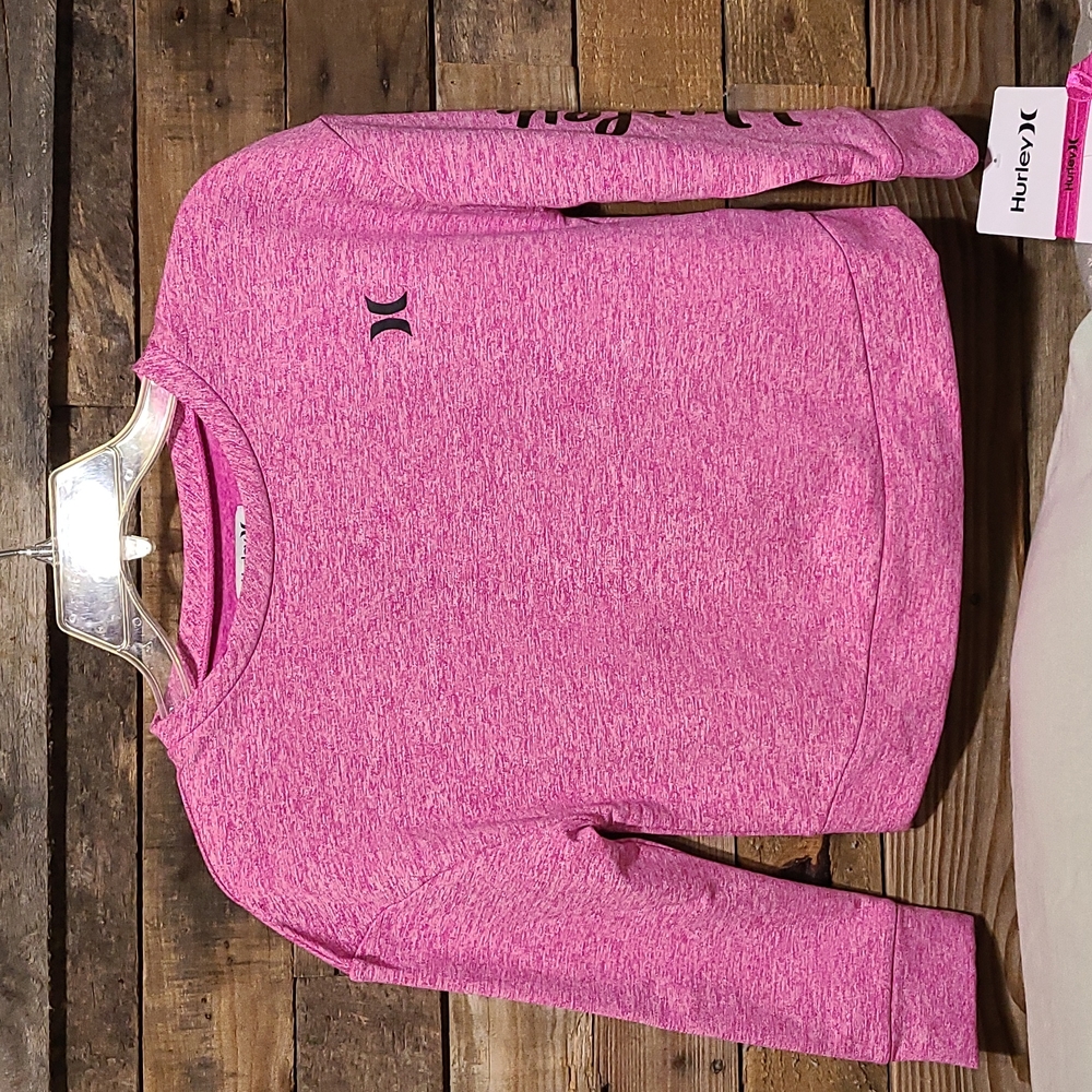 NWT Girls Hurley Crop Sweatshirt